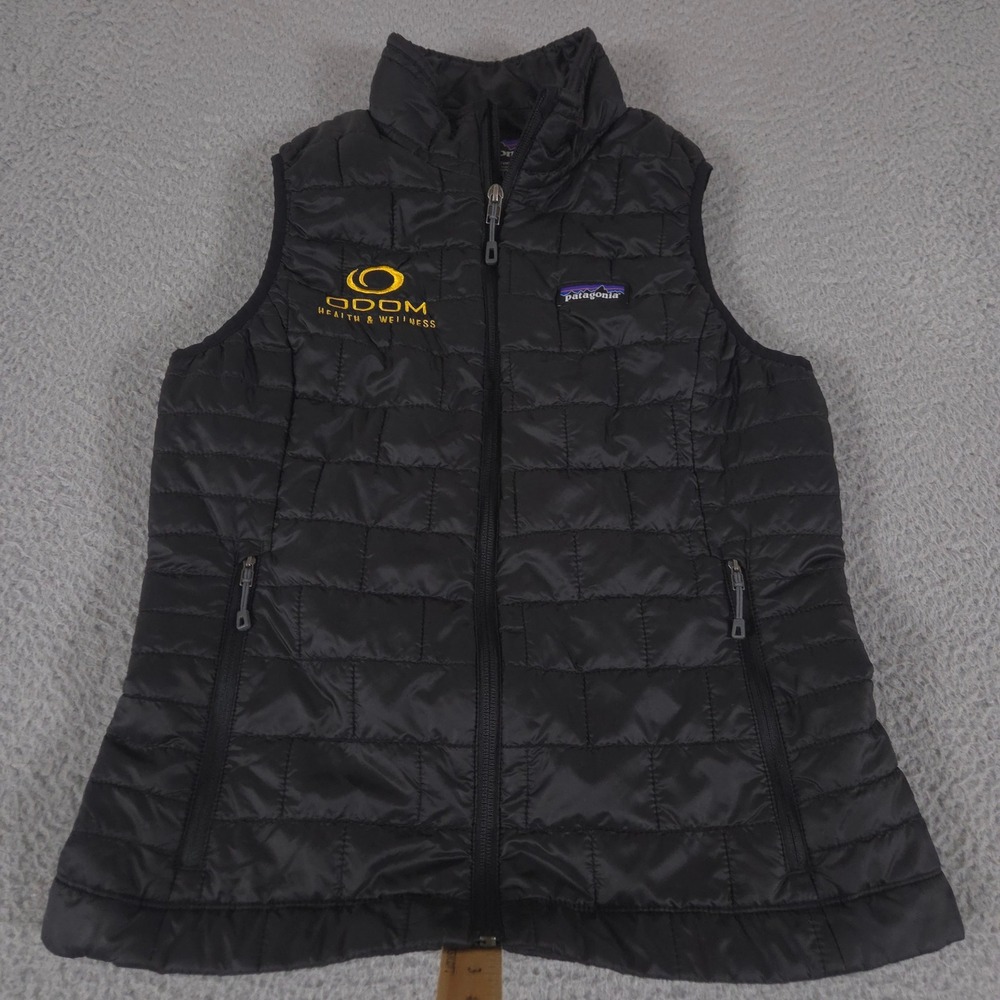 Patagonia Vest Womens Small Black Nano Puff Packable Insulated Quilted Primaloft